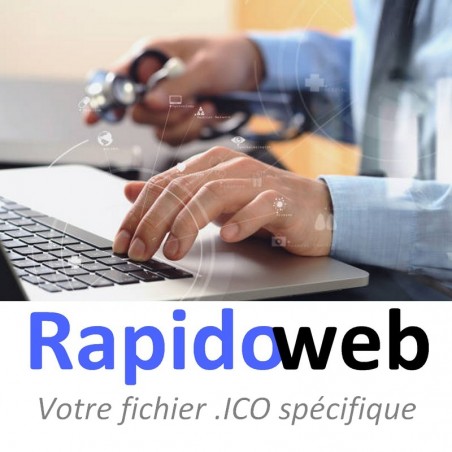 Création de votre fichier .ICO personnalisé pour votre site Rapido Web