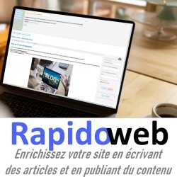 Rapido Blog à 3 €HT/mois